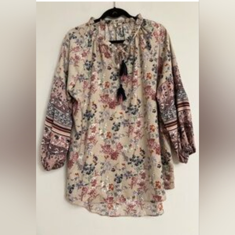 Floral Print Women's Top